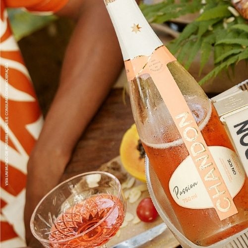 Espumante Chandon Passion Ros Demi Sec Ml Chandon