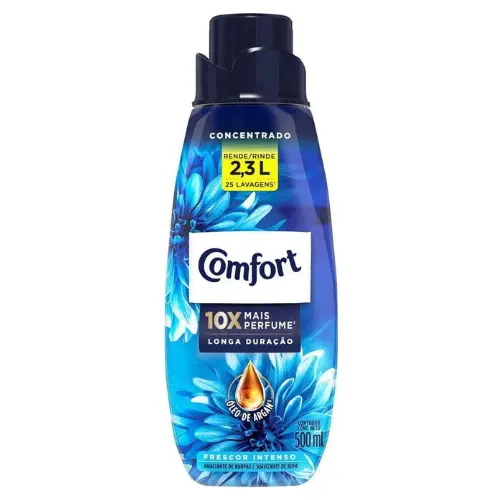 Amaciante Concentrado Frescor Intenso Comfort 500ml