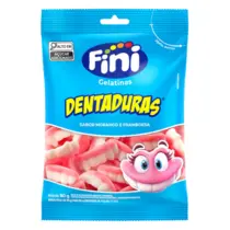 Bala Fini Dentaduras Teeth 80g