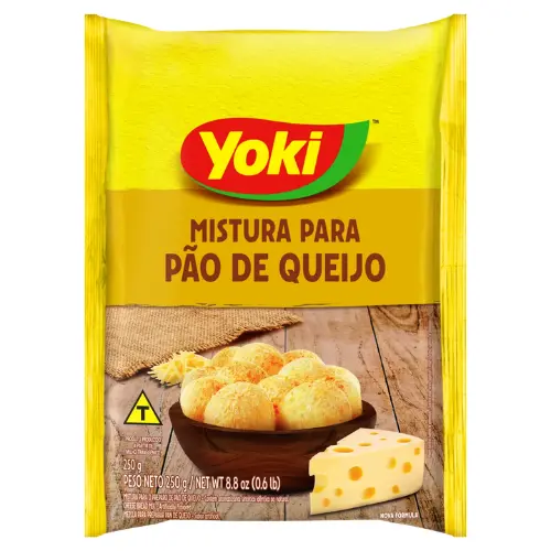Mistura de Pão de Queijo Yoki 250g