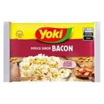 Pipoca Yoki sabor Bacon 100g