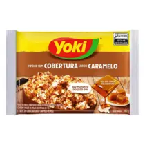 Pipoca Yoki sabor Cobertura de Caramelo 160g