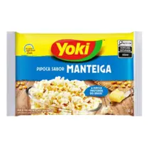 Pipoca Yoki sabor Manteiga 100g
