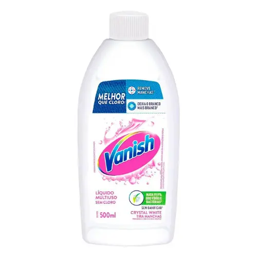 Tira Manchas líquido Crystal White Multiuso Vanish 500ml