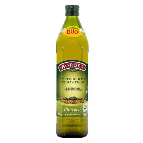 Azeite de oliva Extravirgem clássico Borges 500ml