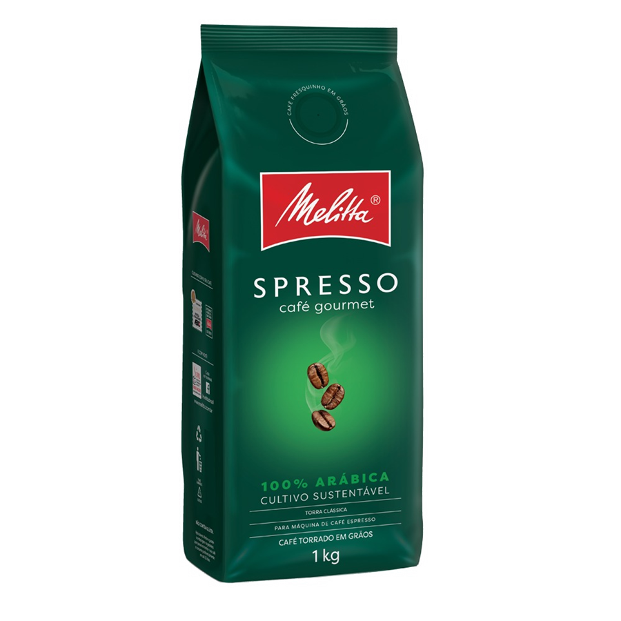Café Melitta em Grãos Spresso 1kg - Melitta