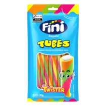 Bala de Gelatina Tubes Twister Fini 80g