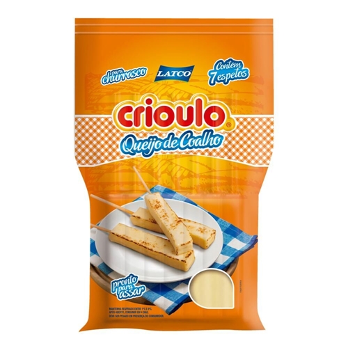 Queijo Coalho Crioulo Palito 370g Crioulo