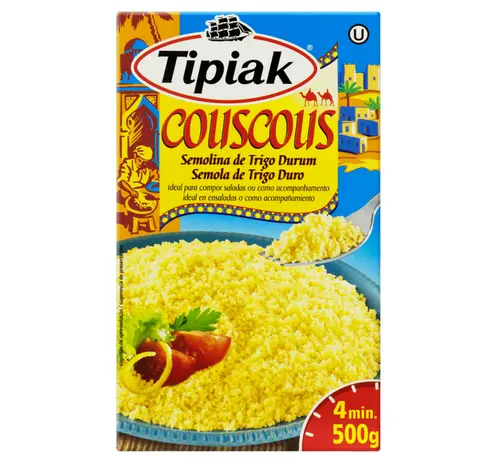 Couscous Marroquino Tipiak Caixa 500g