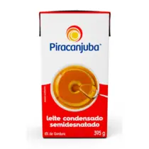 Leite condensado semidesnatado Piracanjuba 395g
