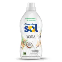 Amaciante Girando Sol Concentrado Coco e Baunilha 1l