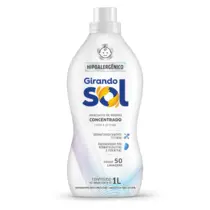 Amaciante Girando Sol Concentrado Hipoalergênico 1l