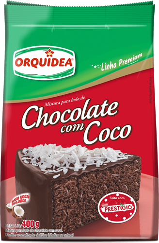 Bolo de Chocolate e Coco Prestígio