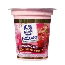 Iogurte Batavo Pense Zero Pedaços Morango 100g