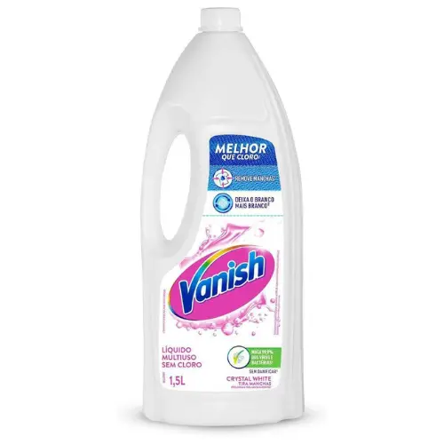 Tira Manchas líquido Crystal White Multiuso Vanish 1,5l