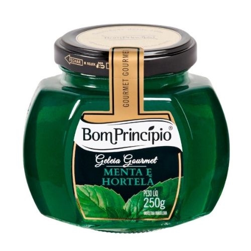 Geleia Menta E Hortelã Bom Principio 250g - Bom Princípio