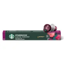 Cápsulas Starbucks Caffè Verona Ristretto com 10 cápsulas