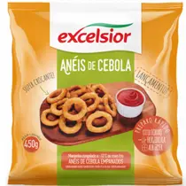 Anéis de Cebola Congelados Excelsior 450g