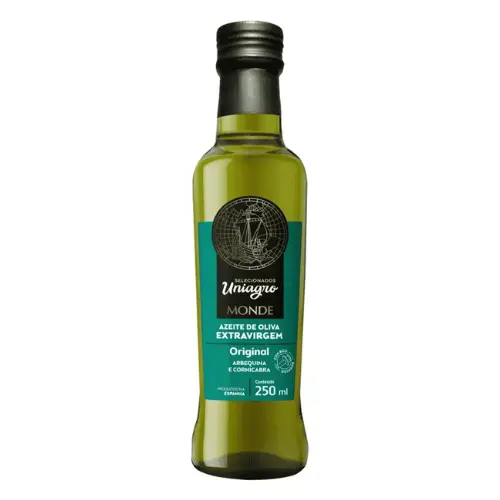 Azeite de oliva Extravirgem Uniagro Monde 250ml