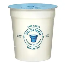 Iogurte Sem Fruta Cremoso Light sem Lactose Do Tambo 200g