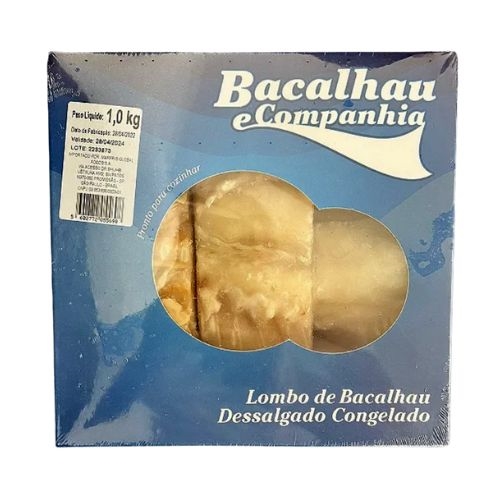 Bacalhau Dessalgado Morhua 1KG Bacalhau e Companhia