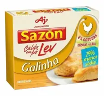 Caldo Em Pó Sazón Lev Galinha 29% Menos Sódio 32,5g