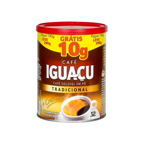 Café Solúvel Iguaçu Tradicional 200g