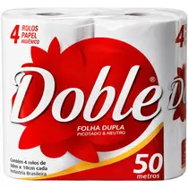 Papel Higiênico Doble Skincare 4x30m