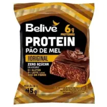 Pão de Mel Protein Zero Açúcar Glúten e Lactose 45g Belive