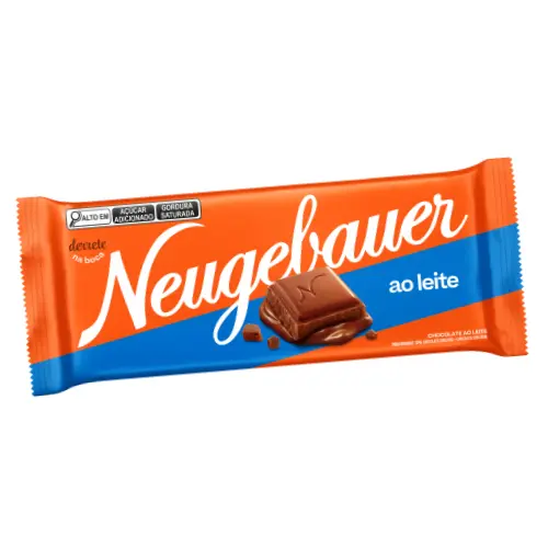 Chocolate ao leite Neugbauer 80g