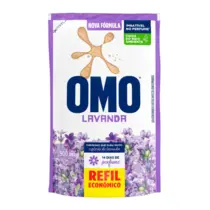 Lava Roupas líquido Lavanda Refil Omo 900ml