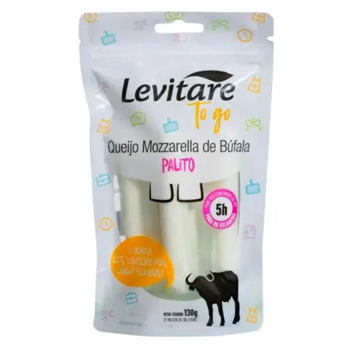 Palito de queijo mozzarella de búfala 130g Levitare