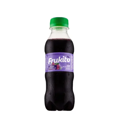 refresco saborizado frukito uva pet 200ml
