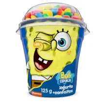 Iogurte Batavo Bob Esponja 125G Conf Chocolate