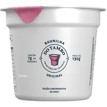Iogurte Do Tambo Baunilha Original 130g