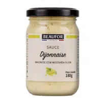 Maionese Francesa Beaufor Com Mostarda de Dijon 180g