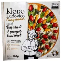 Pizza Búfala e 4 Queijos Nono Ludovico 580g