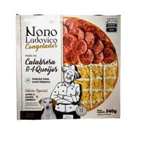Pizza 4 Queijos e Calabresa Nono Ludovico 540g
