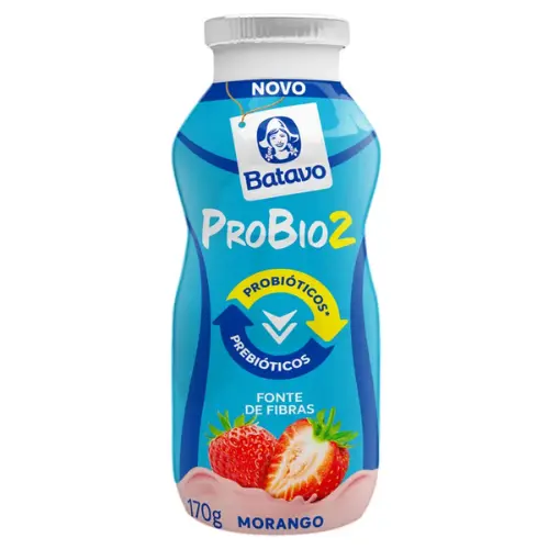 Iogurte Batavo Probio2 Morango 170g