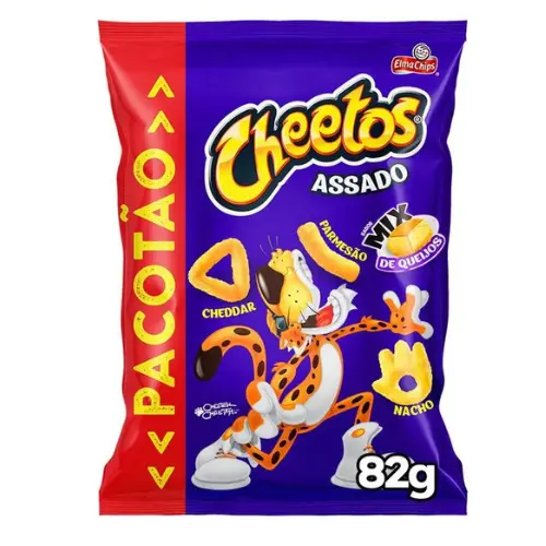 Salgadinho Elma Chips Cheetos Mix Queijos 82g