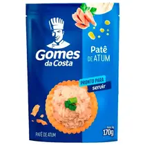 Patê de Atum Gomes da Costa Tradicional Sachê 170g