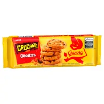 Cookie com Gotas de Chocolate, Crocante  Garoto Pacote 60g