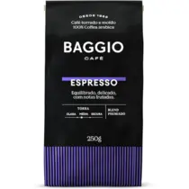 Baggio Café Café Torrado e Moído Espresso 250g