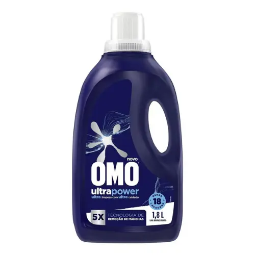 Lava Roupas líquido Ultra Power Omo 1,8l
