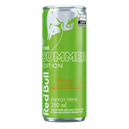 Energético Red Bull Maracujá e Melão 250ml