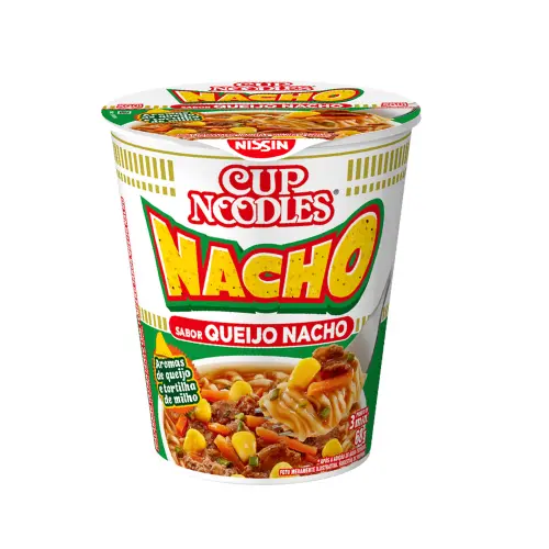 Cup Noodles sabor queijo nacho Nissin 72g