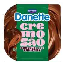 Sobremesa Danette Cremosão Chocolate com Avelã 90g