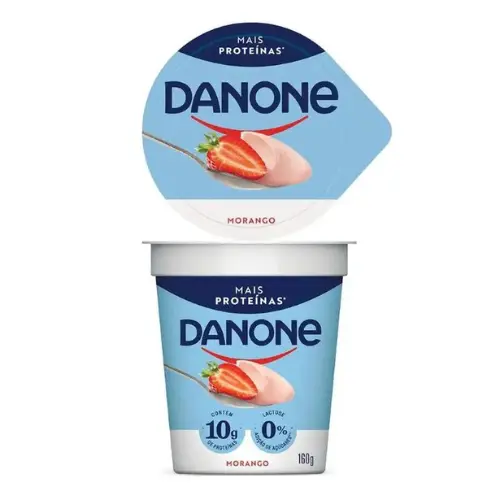 Iogurte com Proteína Morango Danone 160g
