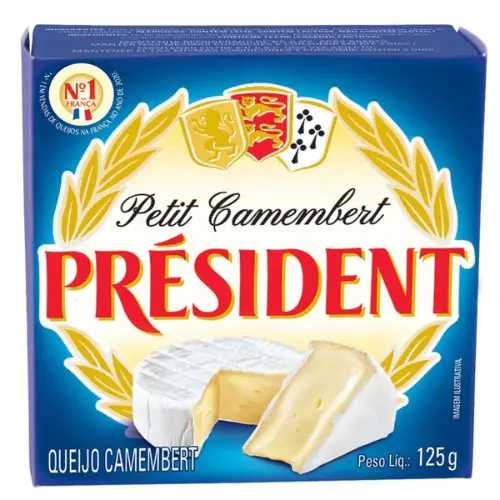 Queijo Camembert Président 125g