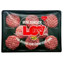 Mini Burger Lov Beef Best Beef 320g